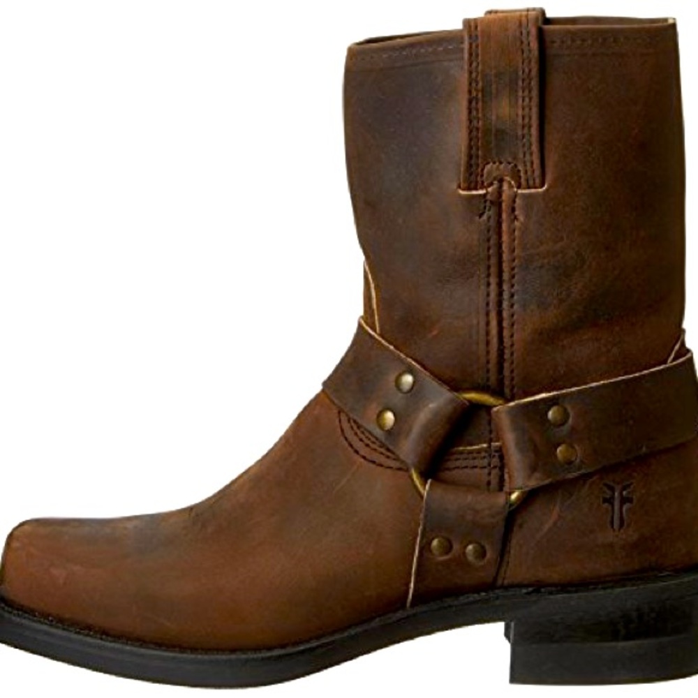 Frye Harness Boots brown 11M stellar condition